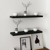 HANAH HOME Polica Gizli2 80 Black