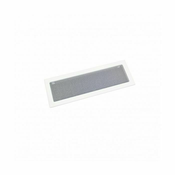 HACO Rešetka kamina Fireplace grate with frame and LKM mesh, 170 x 490 mm, white lacquer 0717