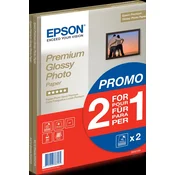 Epson Premium sijajni foto papir A4 30 kosov (2 x 15 kosov) (8715946388564)