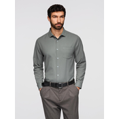 Ombre Mens REGULAR FIT shirt with pocket - gray