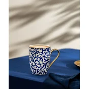 Madame Coco Šolja Reve Bleu Myron, 360 ml, Plavo-bela