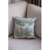 Aberto Design Dekorativna jastučnica BST058, 45 x 45 cm, Maslina-bela