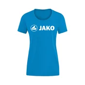 JAKO Funkcionalna majica azur/bela