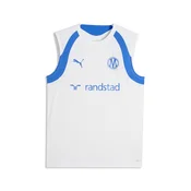 PUMA Olympique de Marseille Sleeveless Training Jersey Men, Sports, White/Royal, XS