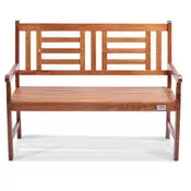 VEVOR Zunanja klop 122x635x94 cm lesena