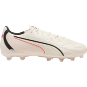 PUMA KING 20 MATCH FG/AG Football Boots Unisex, Shoes, Sugared Almond/Black/Ultra Red, 40.5