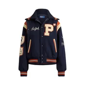 Polo Ralph Lauren Prehodna jakna kremna / mornarska / jastog