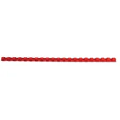 Špirala pvc 14mm 100/1 rdeča bch za 125 listov