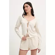 Rip Curl kardigan za žene od pamuka PACIFIC KNIT CARDI