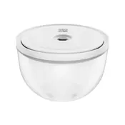 All-in-one vacuum bowl, made from glass, 18 cm /1.75 L, FRESH & SAVE
