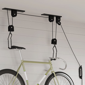vidaXL Dizalice za bicikl sa stropnim nosačem 2 kom 20 kg