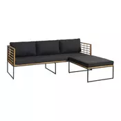 JYSK Lounge sofa UGILT sa lenjiv. 3 os. drvo