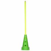 Vario stožec z luknjami zelen 30 cm pakiranje 1 kos