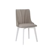 Stol Victorville 372 (Riviera 16) Svetlo rjava, Bela, 83x48x53cm, Blago, Lesen