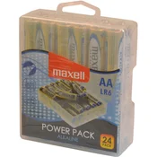 Maxell LR6 24BP AA Power Alk
