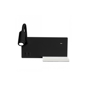 LED zidno svetlo SHELF LED/4W+LED/5W+LED/2W/230V crno