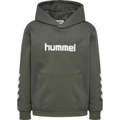 Hummel Športna majica oliva / bela