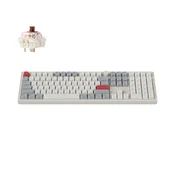 Keychron Keychron Q6 Max QMK/VIA Brezžična mehanska tipkovnica Keycaps Side-Printed Jupiter Brown Q6M-P3S, (5000060467)