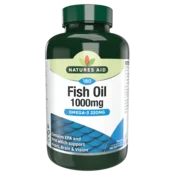NOVO! Natures Aid Omega-3 1000 mg, 90 mehkih kapsul