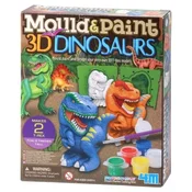Mould and paint kraft set 3d dinosaurs ( 710544 )