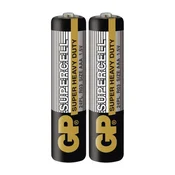 Baterija GP SUPERCELL cink-ogljikova R03 AAA 2 folija 2/1
