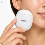 shumee Masažer za obraz gua sha RESTEQ EMS LED termolifting pomlajevanje 3 načini