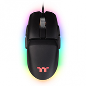 Miš THERMALTAKE Argent M5, RGB, optički, žičani, USB, crni