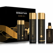 Sebastian Professional Dark Oil poklon set (za sjajnu i mekanu kosu)