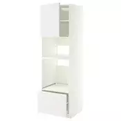 METOD / MAXIMERA Visoki element za ugradb uredaje, bijela/Voxtorp mat bijela, 60x60x200 cm