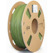 Gembird Struna za tiskanje (filament), PLA MATTE, 1,75mm, 1kg, zelena