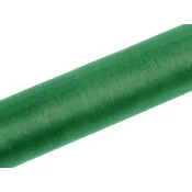 PartyDeco Organza smaragdno zelena 16cm x 9m