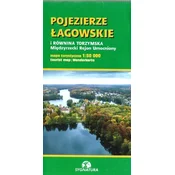 Pojezerje Łagów in nižina Torzymska. Utrjena regija Międzyrzecz. Turistična karta. Referenčna številka