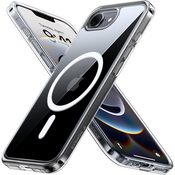 Premium maska Torras Guardian Magnetic za iPhone 16e - clear