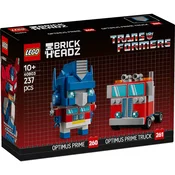 LEGO LEGO Brickheadz 40803 Optimus Prime robot & vozilo, (22119045)