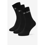 Nogavice G-STAR RAW AS_G_STAR_001W_SS25 (3-PACK) Črna