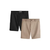 Next Chino hlače mokka/črna