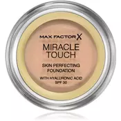 Max Factor Miracle Touch make-up za sve tipove lica nijansa 45 Warm Almond (Liquid Illusion Foundation) 11,5 g