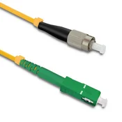 Qoltec qoltec patchcord optično vlakno fc/upc - sc/apc | singlemode | 9/125 | g652d | simplex | 50m