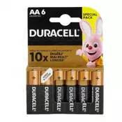 Baterija Alkalna DURACELL 1,5V R6 AA