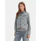 Guess Jeans Jeans jakna W6RN55 D5M4I Modra Regular Fit