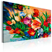 Slika - Art of Colours: Tulips 60x40