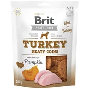 Brit Dog Jerky Turčija Mesni kovanci 200g