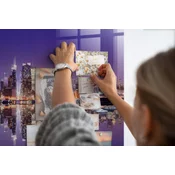 tulup.si Magnetna tabla New york ponoči 120x60 cm