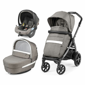 Peg Perego Book Lounge modularna kolica 3u1, City Gray