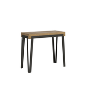 Ityhome Ityhome 90 x 77 konzolna miza rjava, (20847794)