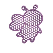 INF 4 Kos Plavajoče Napajališče za Čebele - Satjasta Oblika EVA Čebelja Postaja Purple, (5000124241)