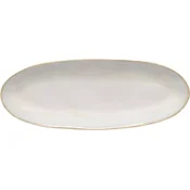 Ovalni krožnik Costa Nova Brisa 24,3 cm, slano bela (2 kos)
