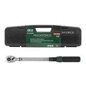 Rock FORCE ROCKFORCE Dvojni MOMENTNI ključ 1/2 20-120Nm + CrV ZAKLJUČNI ETUI