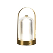 LED prigušiva stona lampa LED/1W/5V 3000-6000K 1800 mAh zlatna