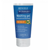 Revuele gel za umivanje obraza - No Problem Facial Washing Gel Tea Tree Oil